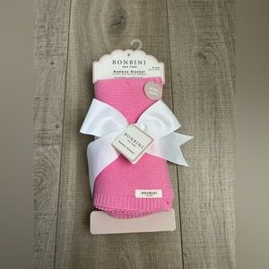 Bonbini New York Bamboo Baby Blanket Pink 0-6 Months